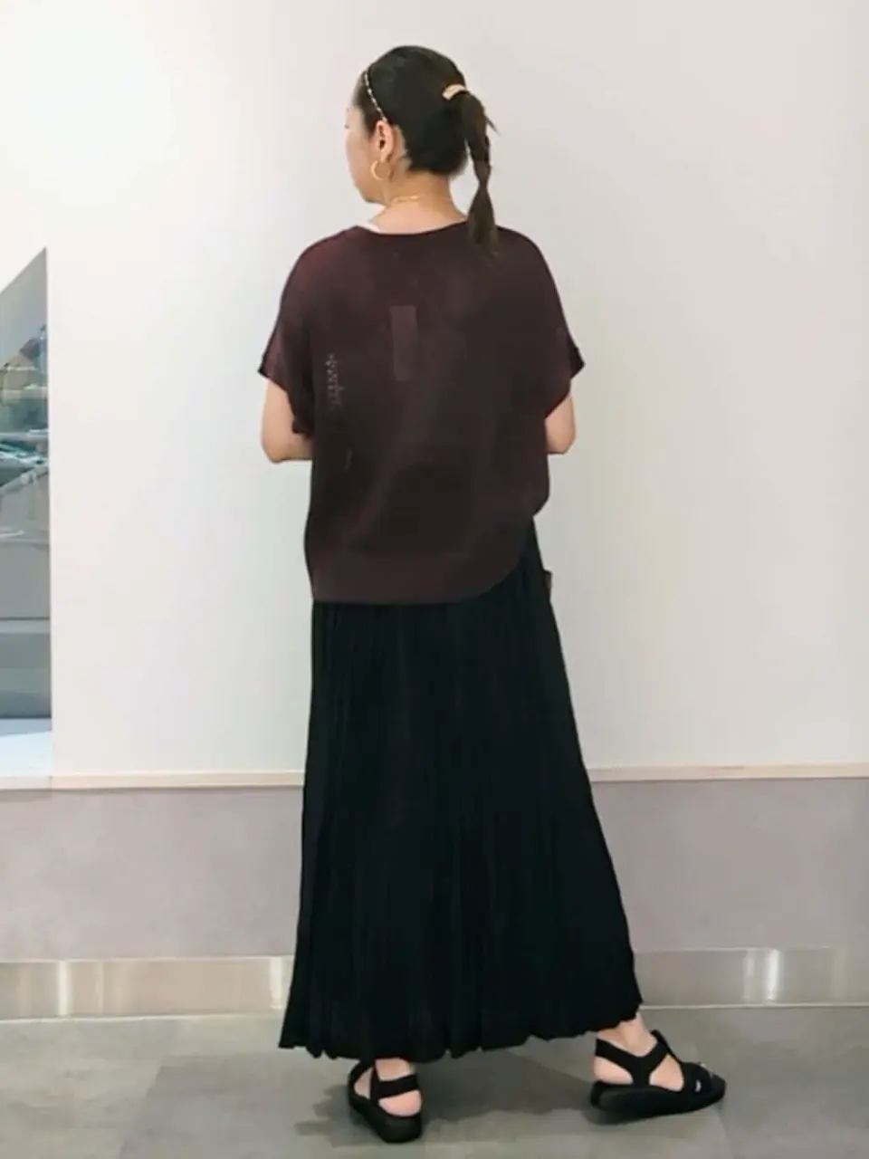 ONWARD CROSSET SELECT niwa コーディネート画像