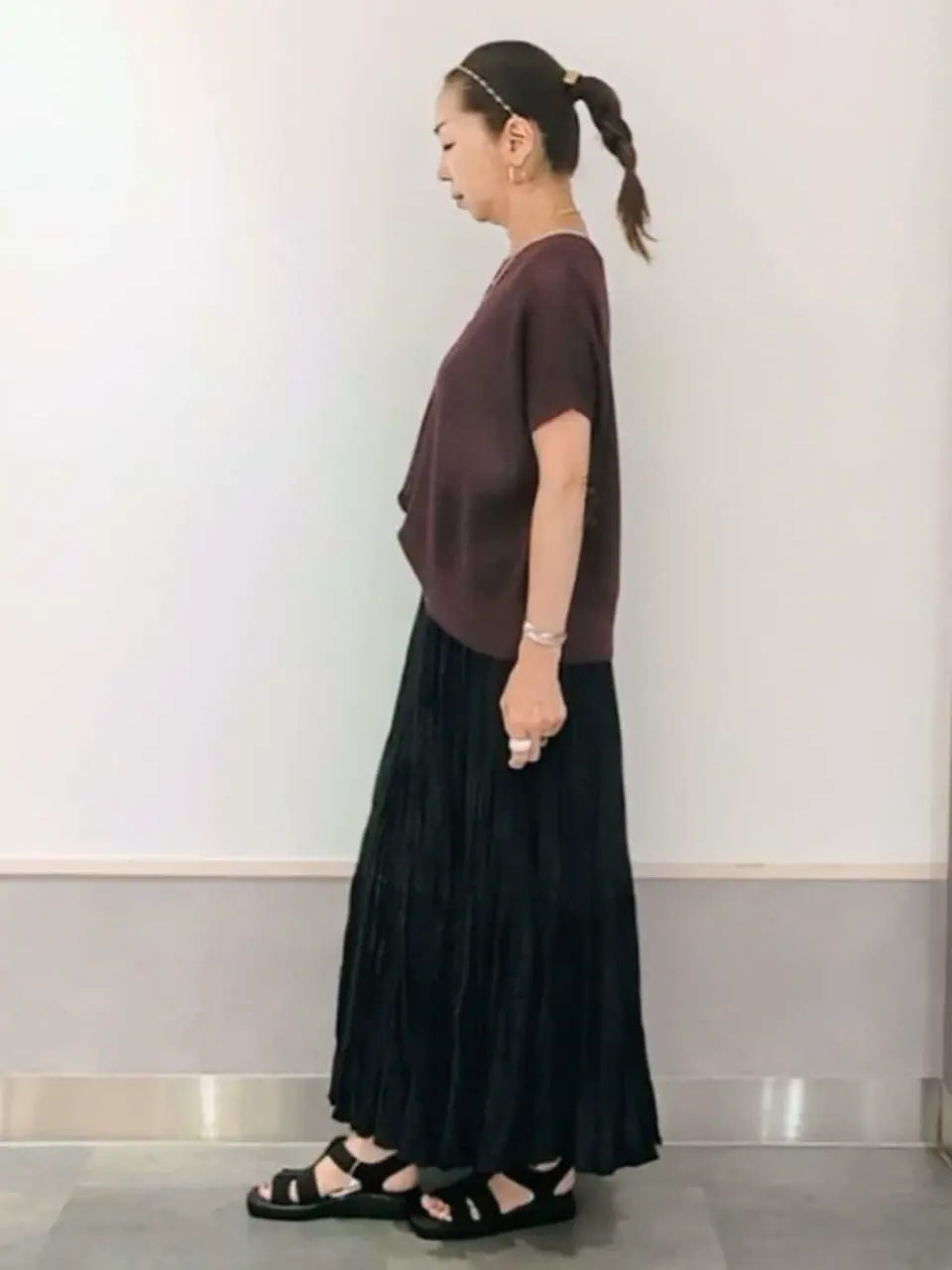 ONWARD CROSSET SELECT niwa コーディネート画像