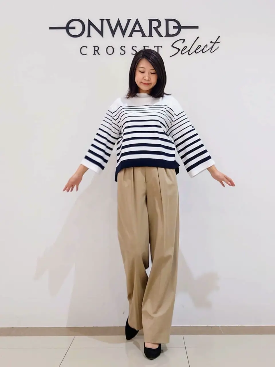 ONWARD CROSSET SELECT スタッフ コーディネート画像