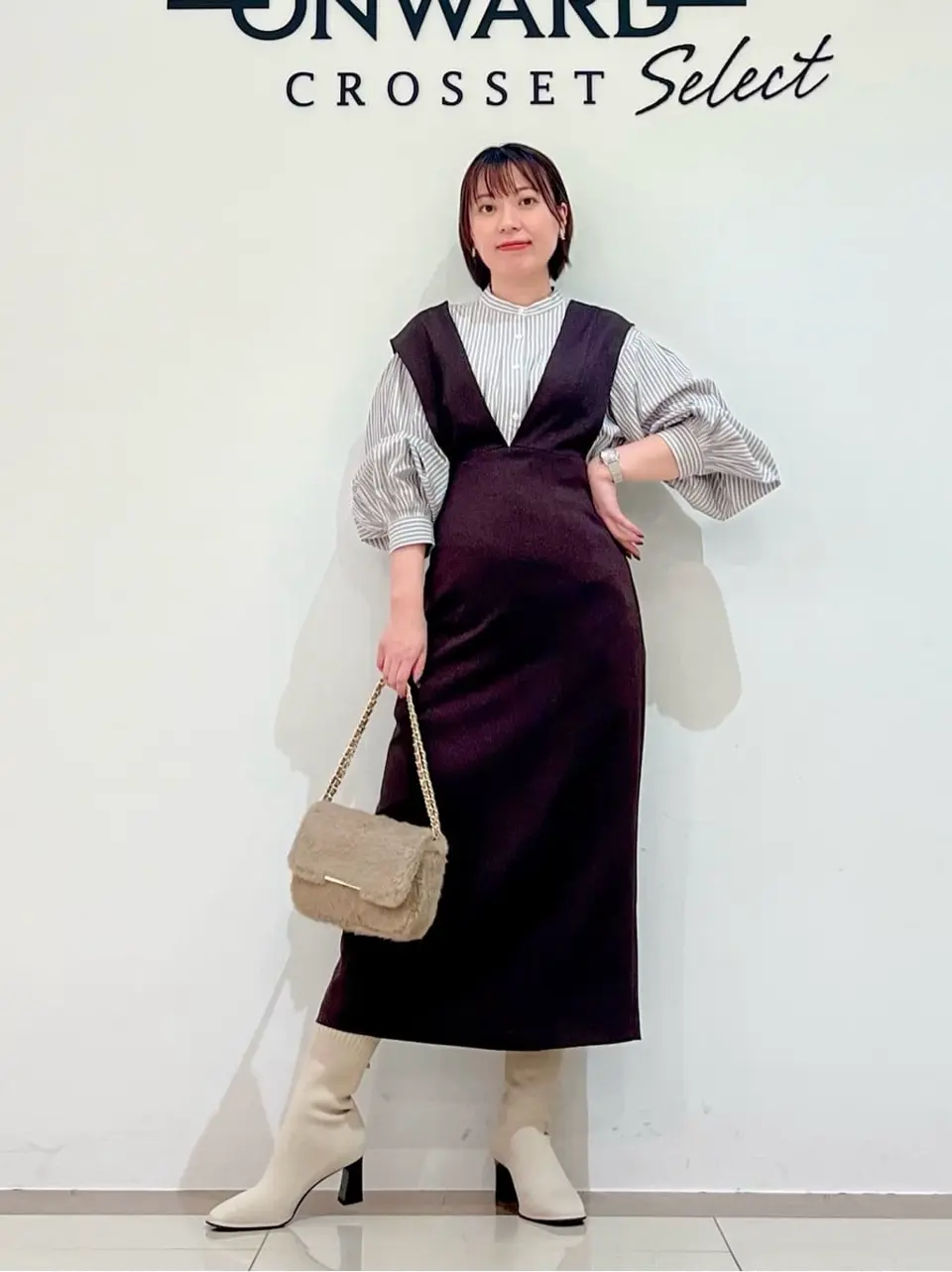 ONWARD CROSSET SELECT スタッフ コーディネート画像