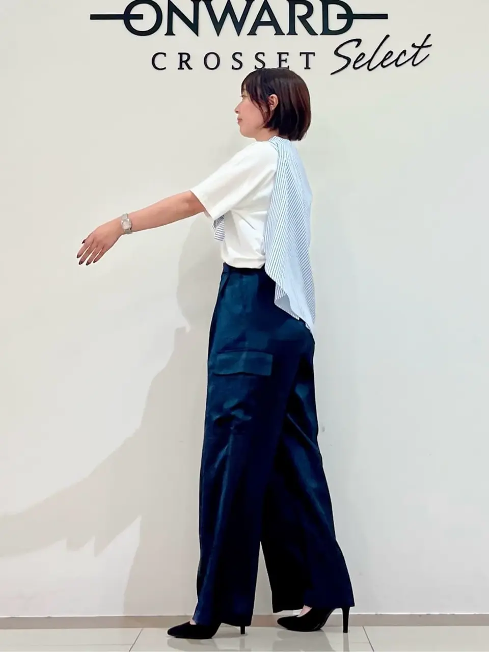 ONWARD CROSSET SELECT スタッフ コーディネート画像