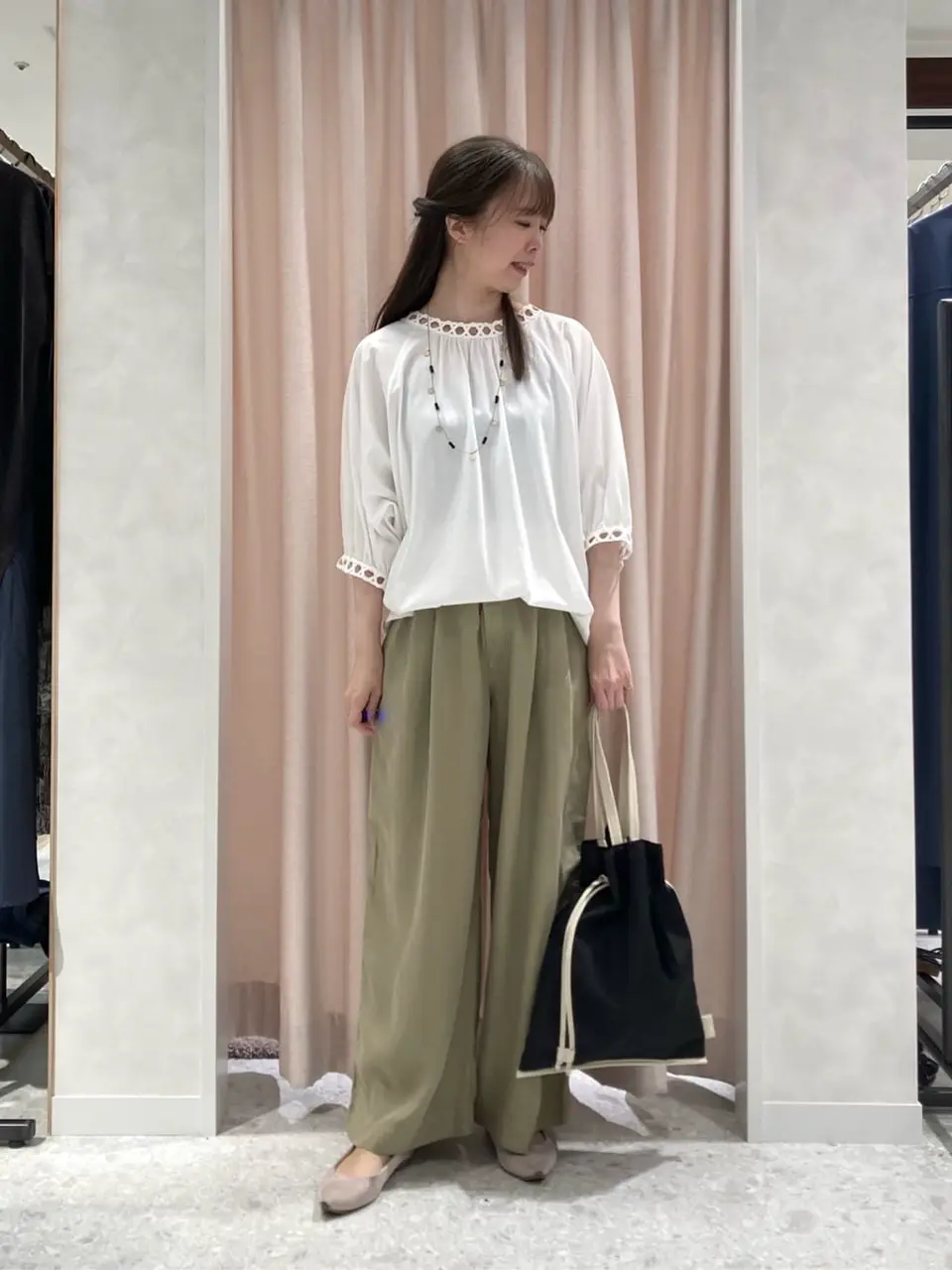 ONWARD CROSSET SELECT 檀 コーディネート画像