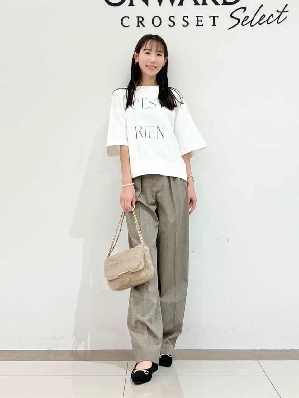 ONWARD CROSSET SELECT スタッフ コーディネート画像