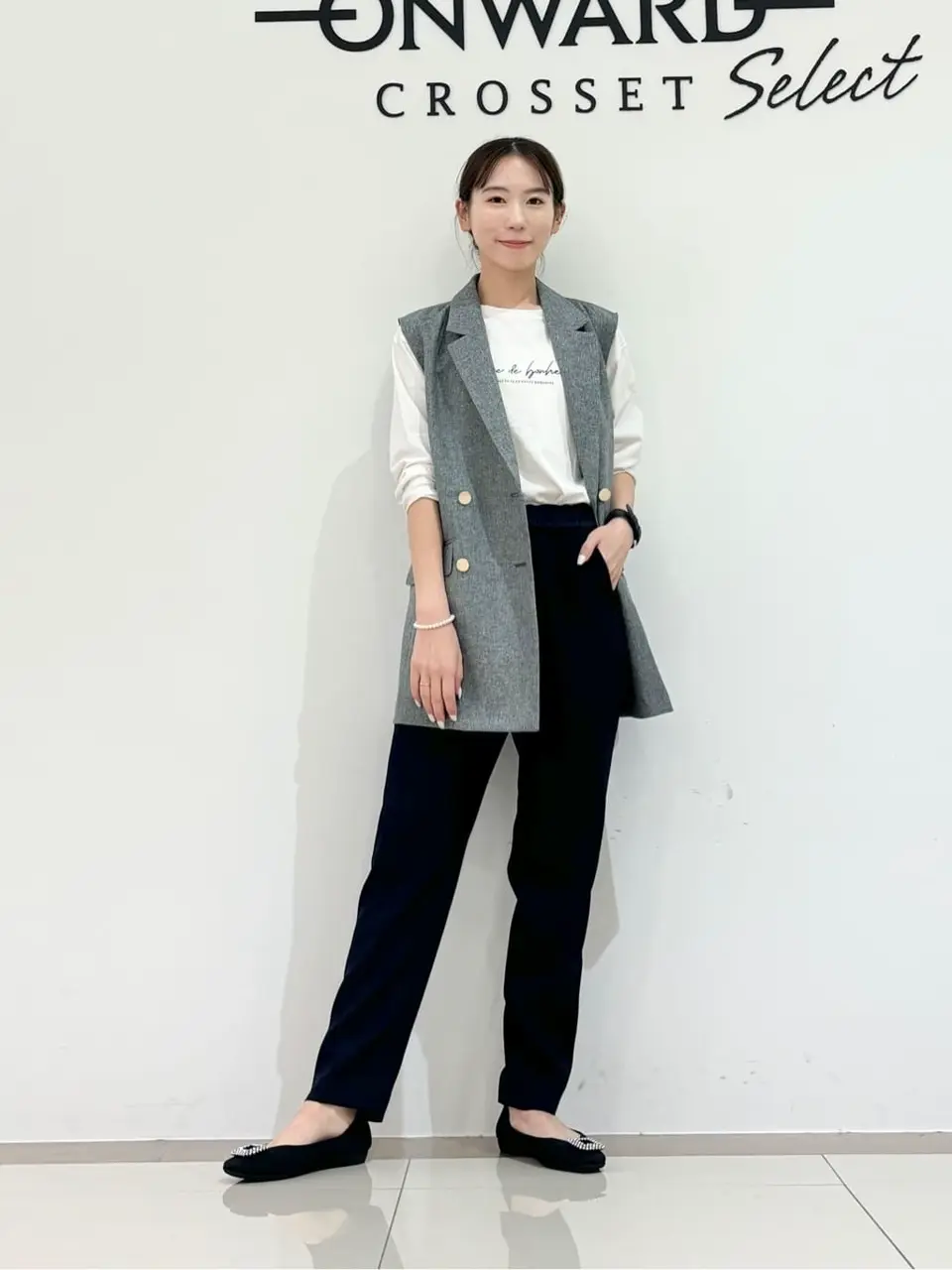 ONWARD CROSSET SELECT スタッフ コーディネート画像