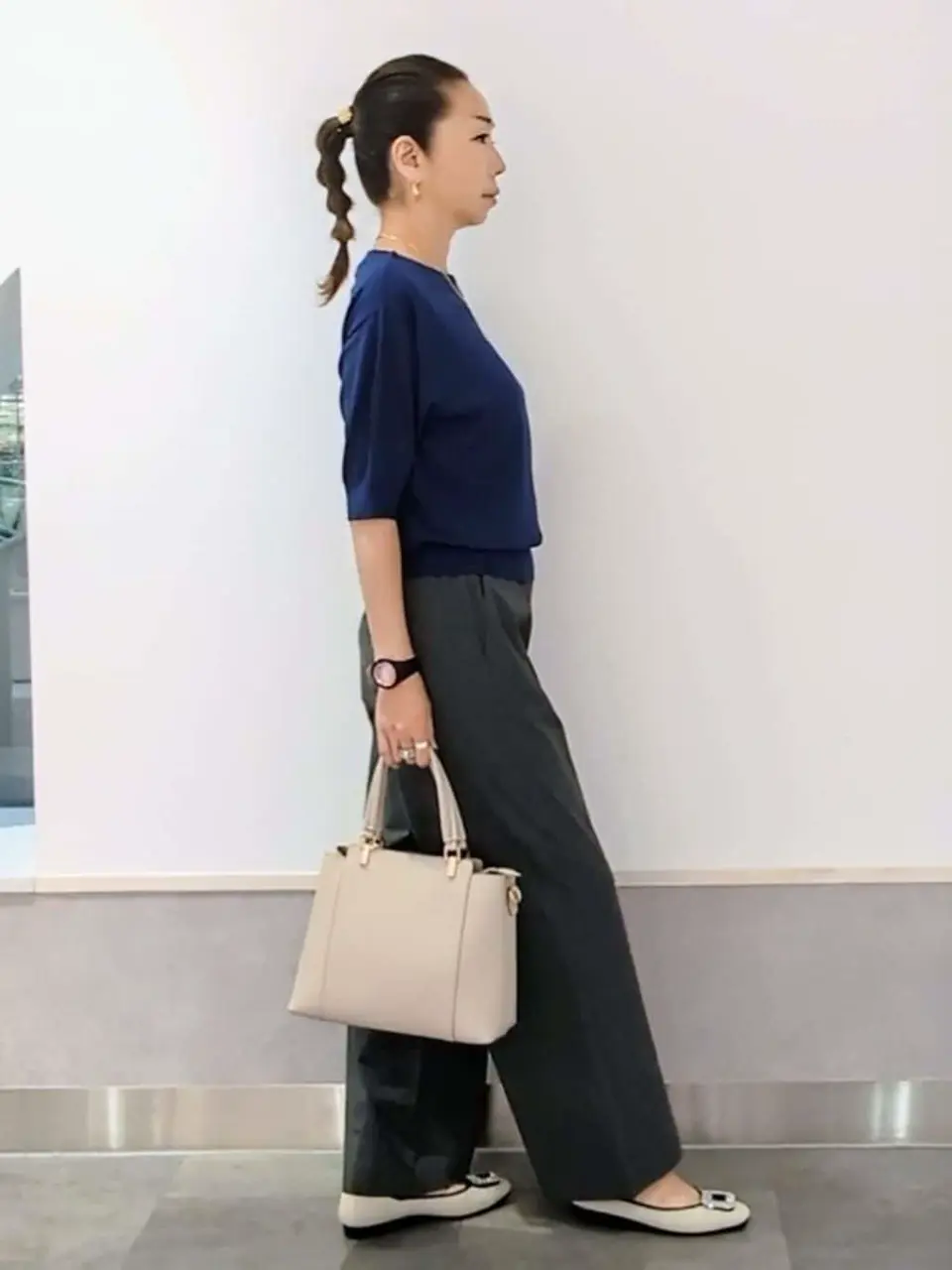 ONWARD CROSSET SELECT niwa コーディネート画像