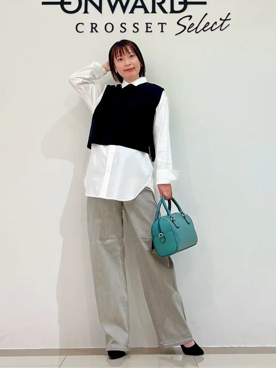ONWARD CROSSET SELECT スタッフ コーディネート画像