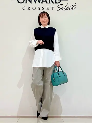 ONWARD CROSSET SELECT スタッフ コーディネート画像