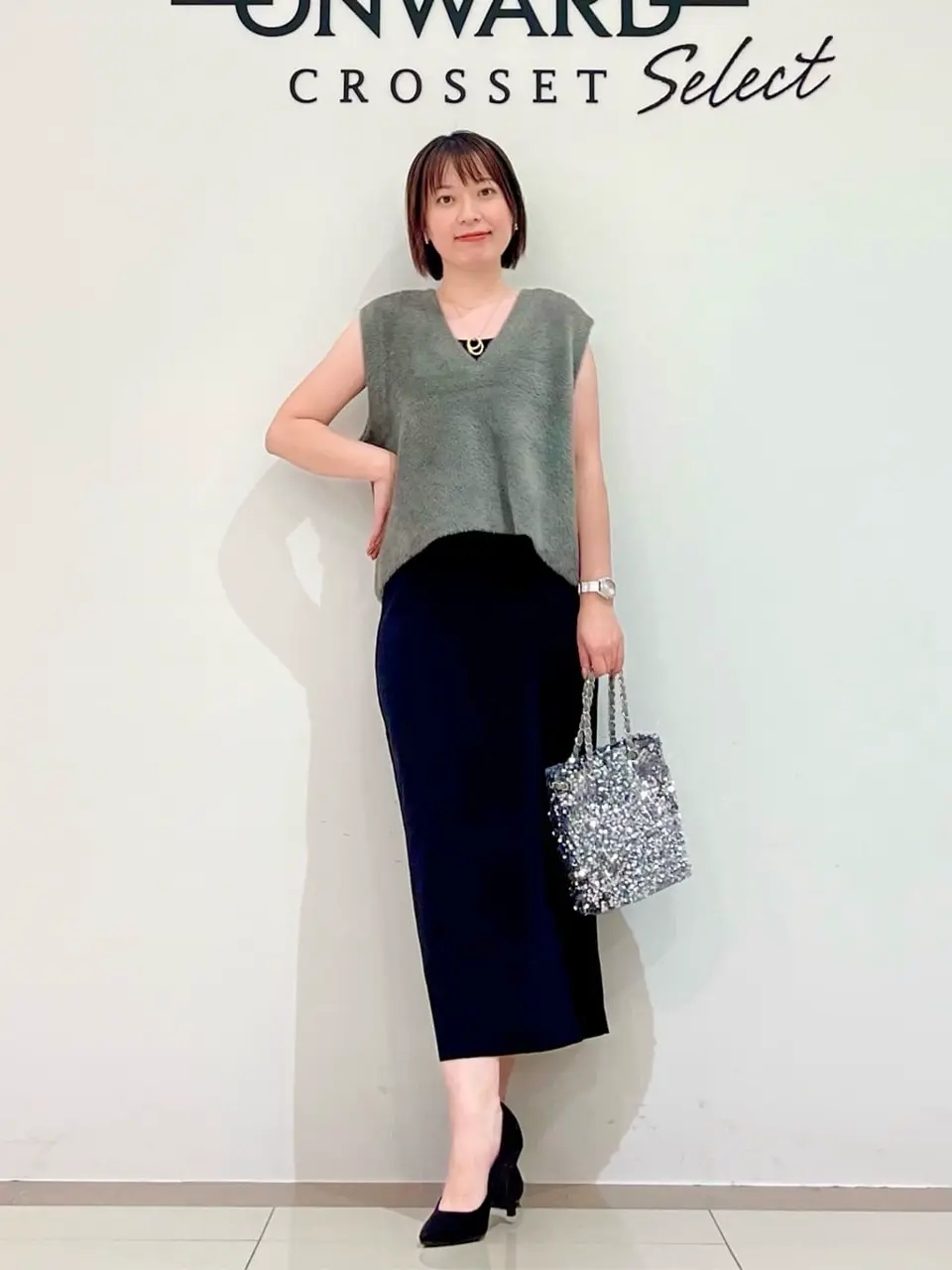 ONWARD CROSSET SELECT スタッフ コーディネート画像