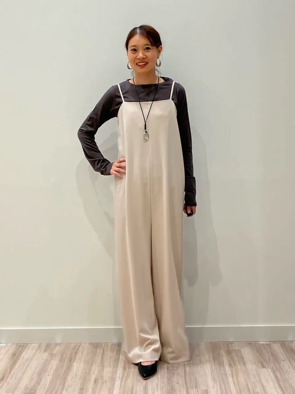 ONWARD CROSSET SELECT 林 コーディネート画像