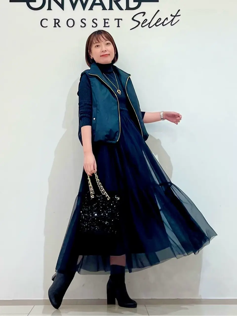 ONWARD CROSSET SELECT スタッフ コーディネート画像