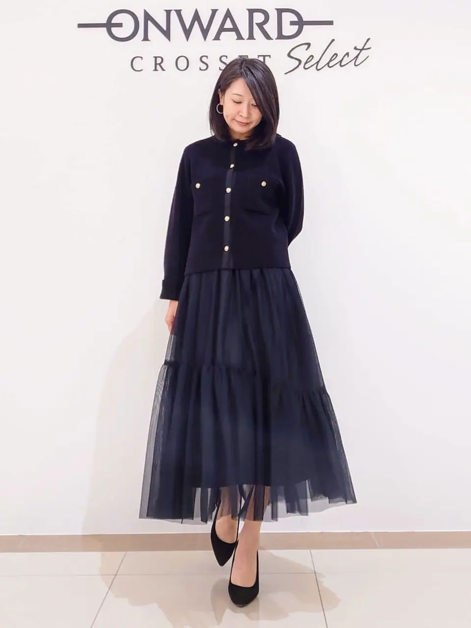 ONWARD CROSSET SELECT スタッフ コーディネート画像
