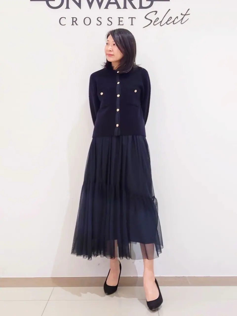 ONWARD CROSSET SELECT スタッフ コーディネート画像