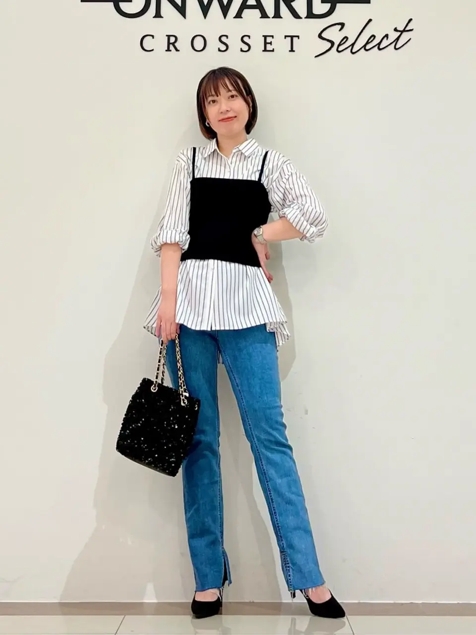 ONWARD CROSSET SELECT スタッフ コーディネート画像