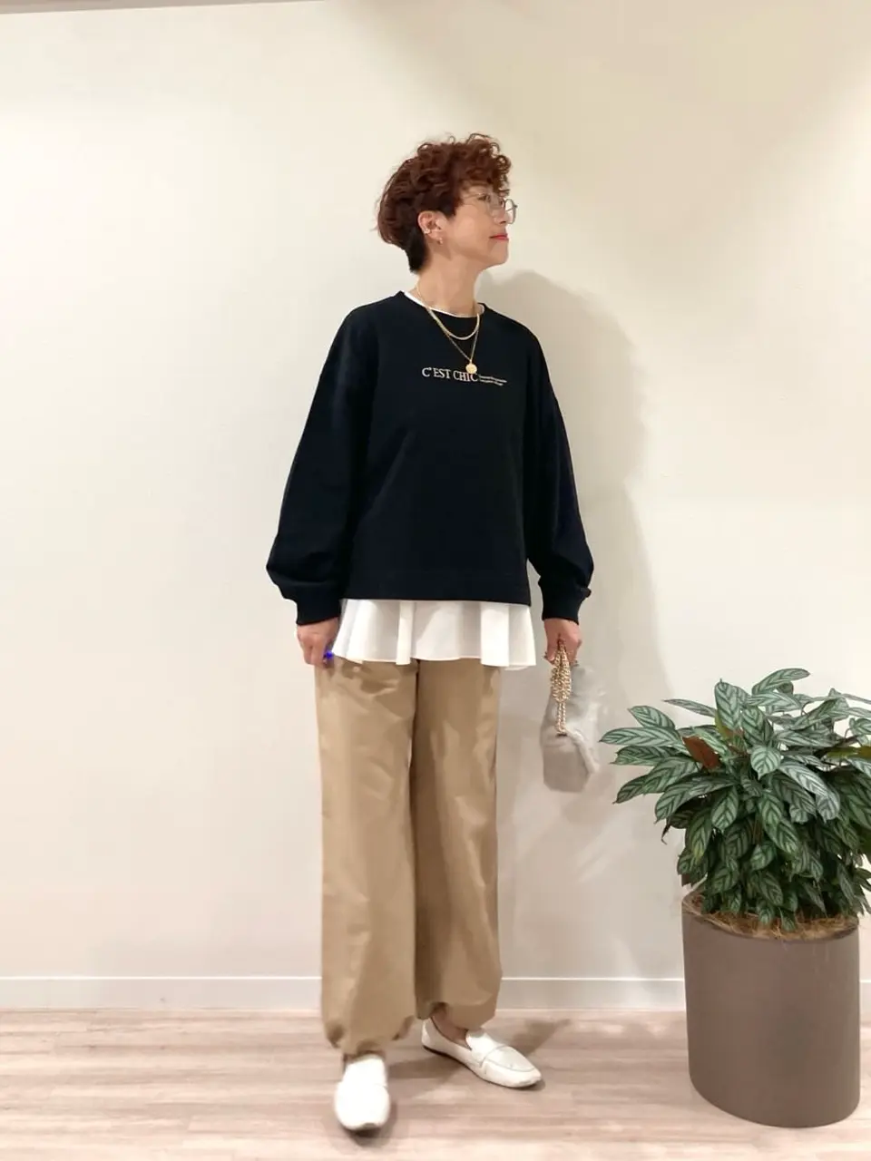 ONWARD CROSSET SELECT 照木 コーディネート画像