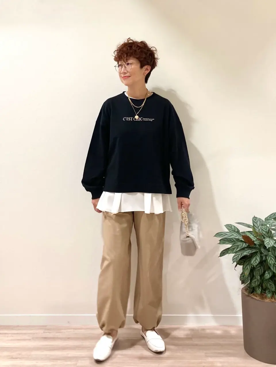 ONWARD CROSSET SELECT 照木 コーディネート画像