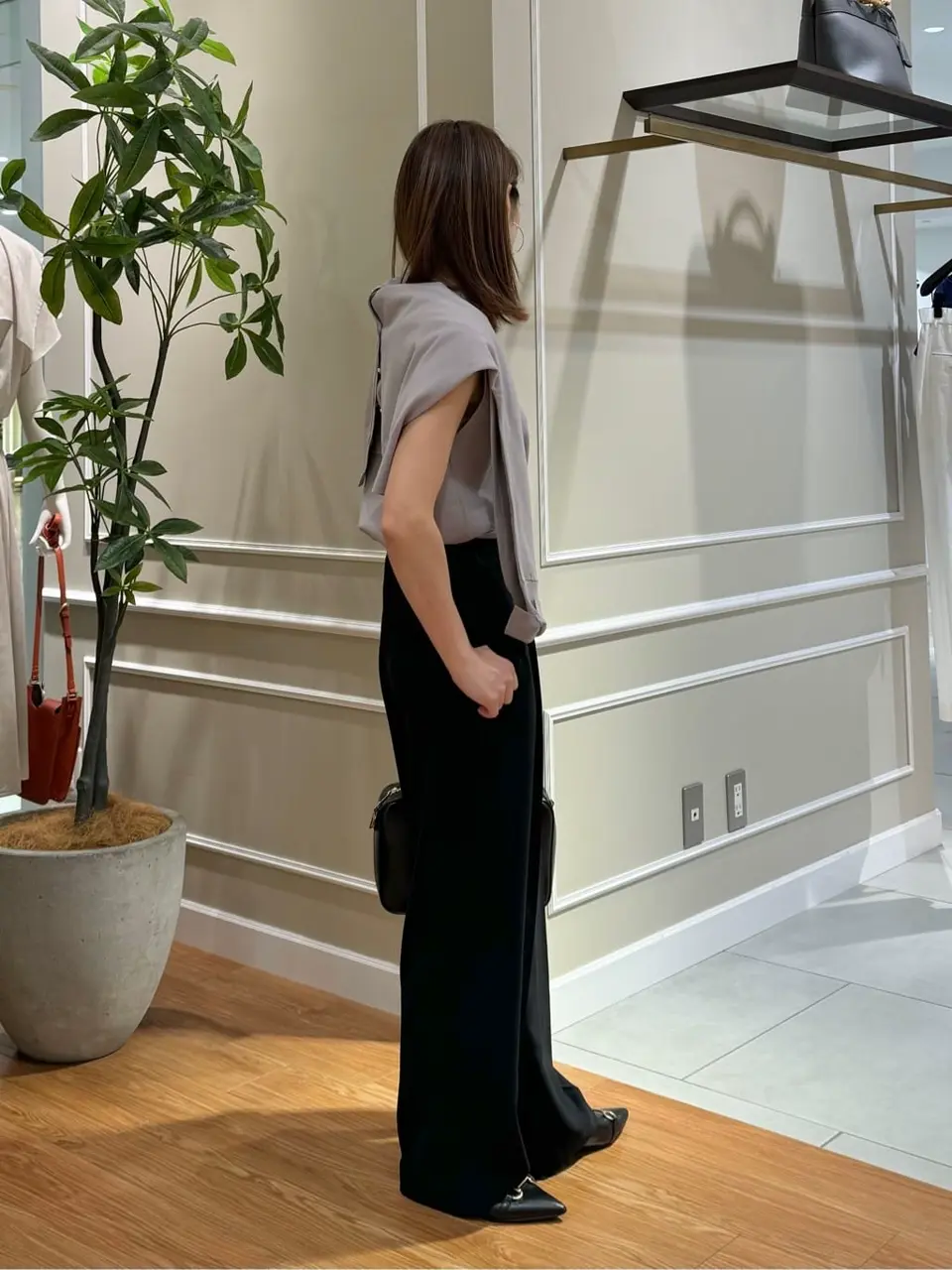 ONWARD CROSSET SELECT KURIYAMA コーディネート画像