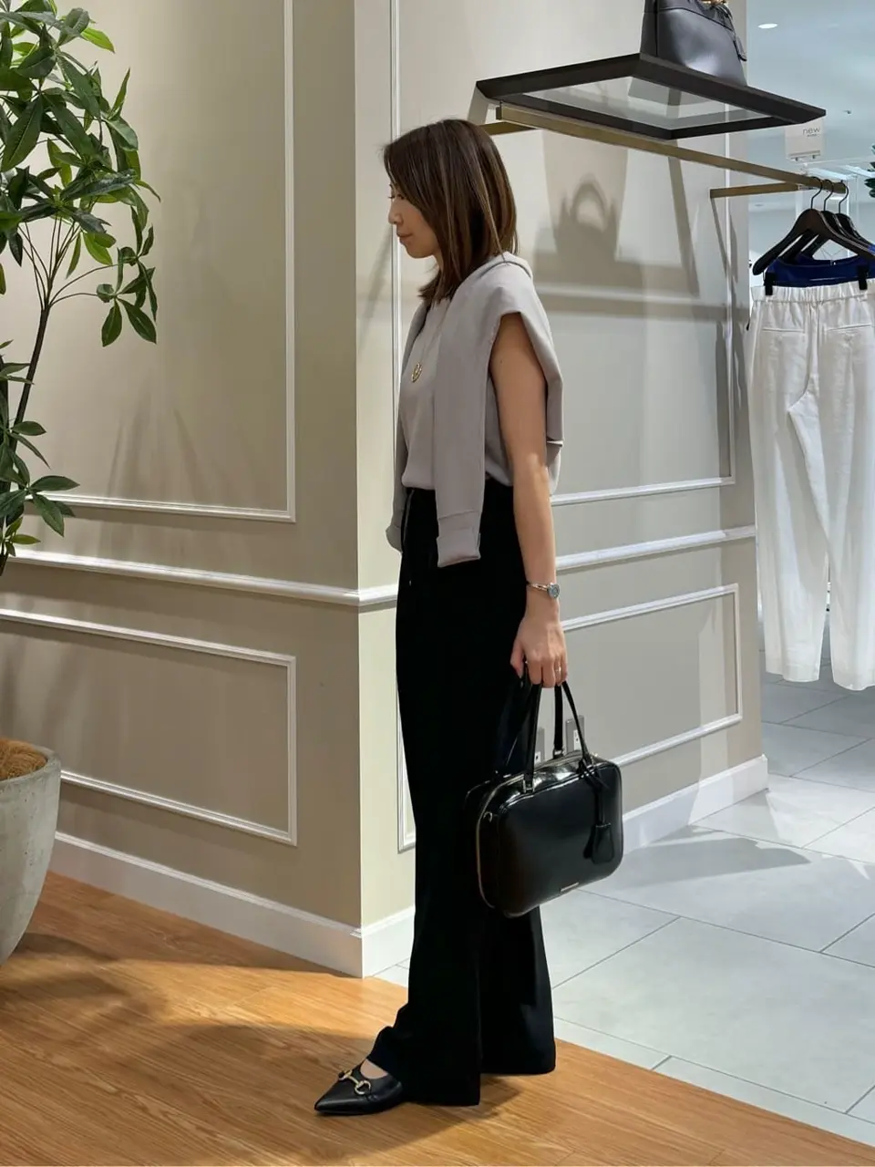 ONWARD CROSSET SELECT KURIYAMA コーディネート画像