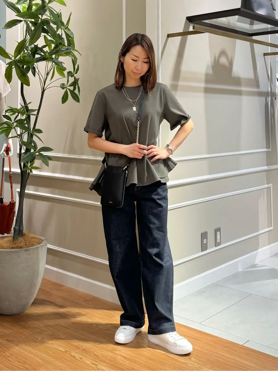 ONWARD CROSSET SELECT KURIYAMA コーディネート画像