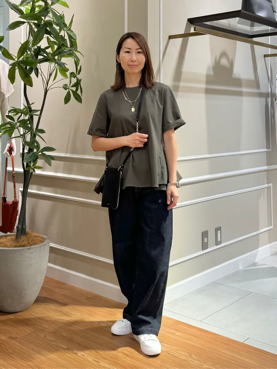 ONWARD CROSSET SELECT KURIYAMA コーディネート画像