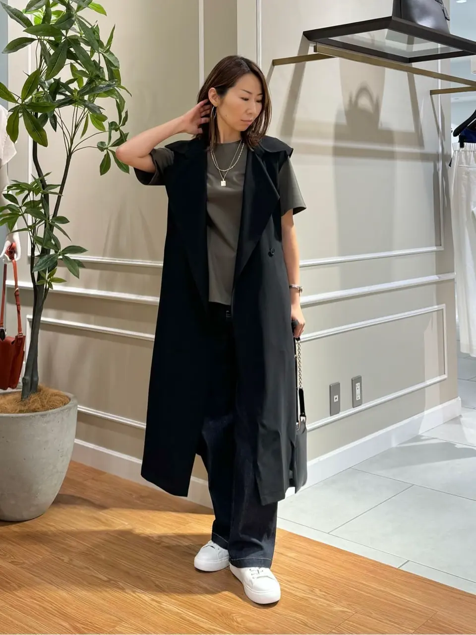 ONWARD CROSSET SELECT KURIYAMA コーディネート画像