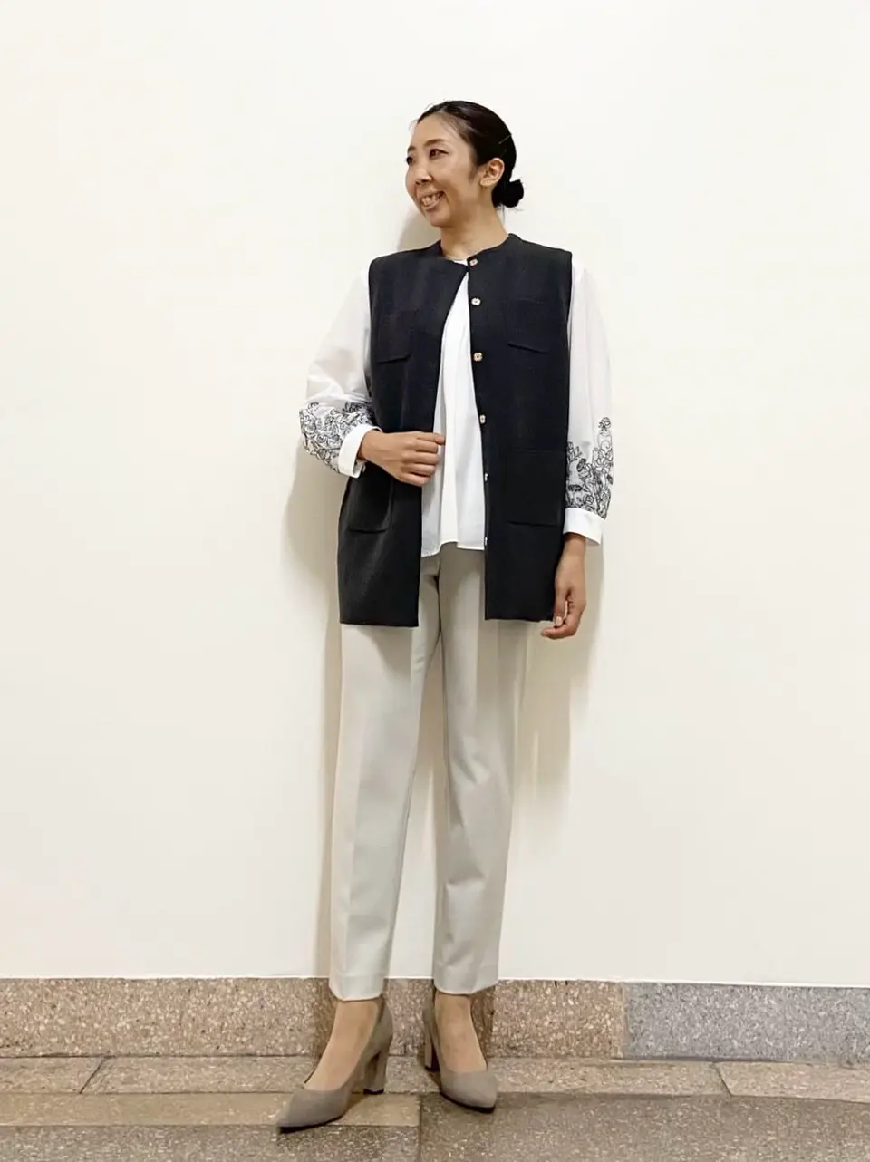 ONWARD CROSSET SELECT 佐藤 コーディネート画像