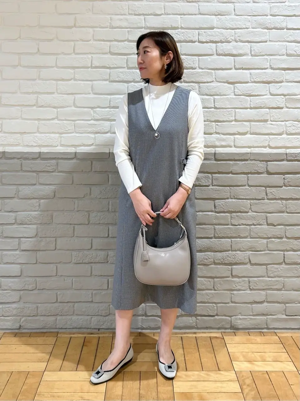 ONWARD CROSSET SELECT TAKI コーディネート画像