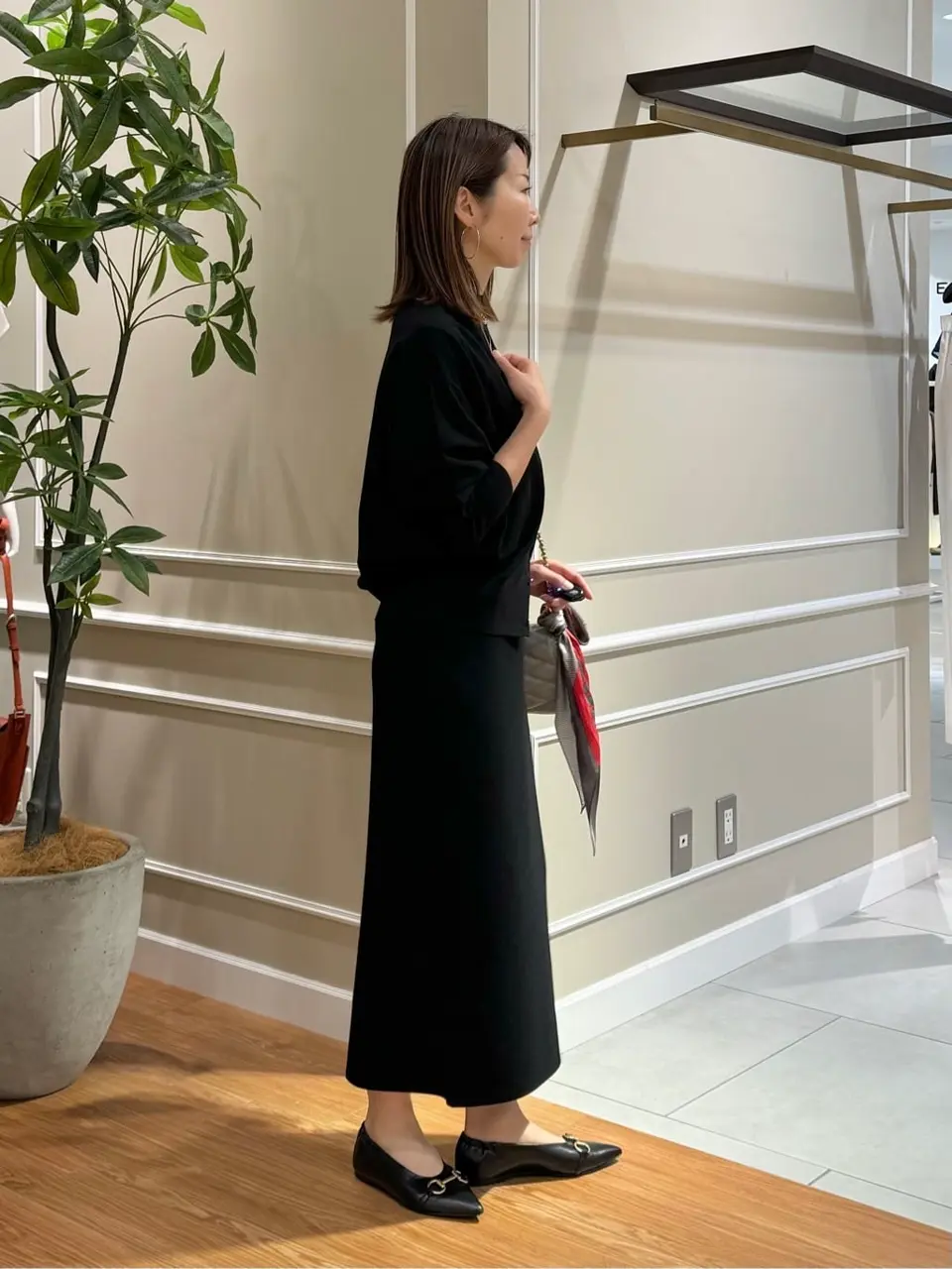 ONWARD CROSSET SELECT KURIYAMA コーディネート画像