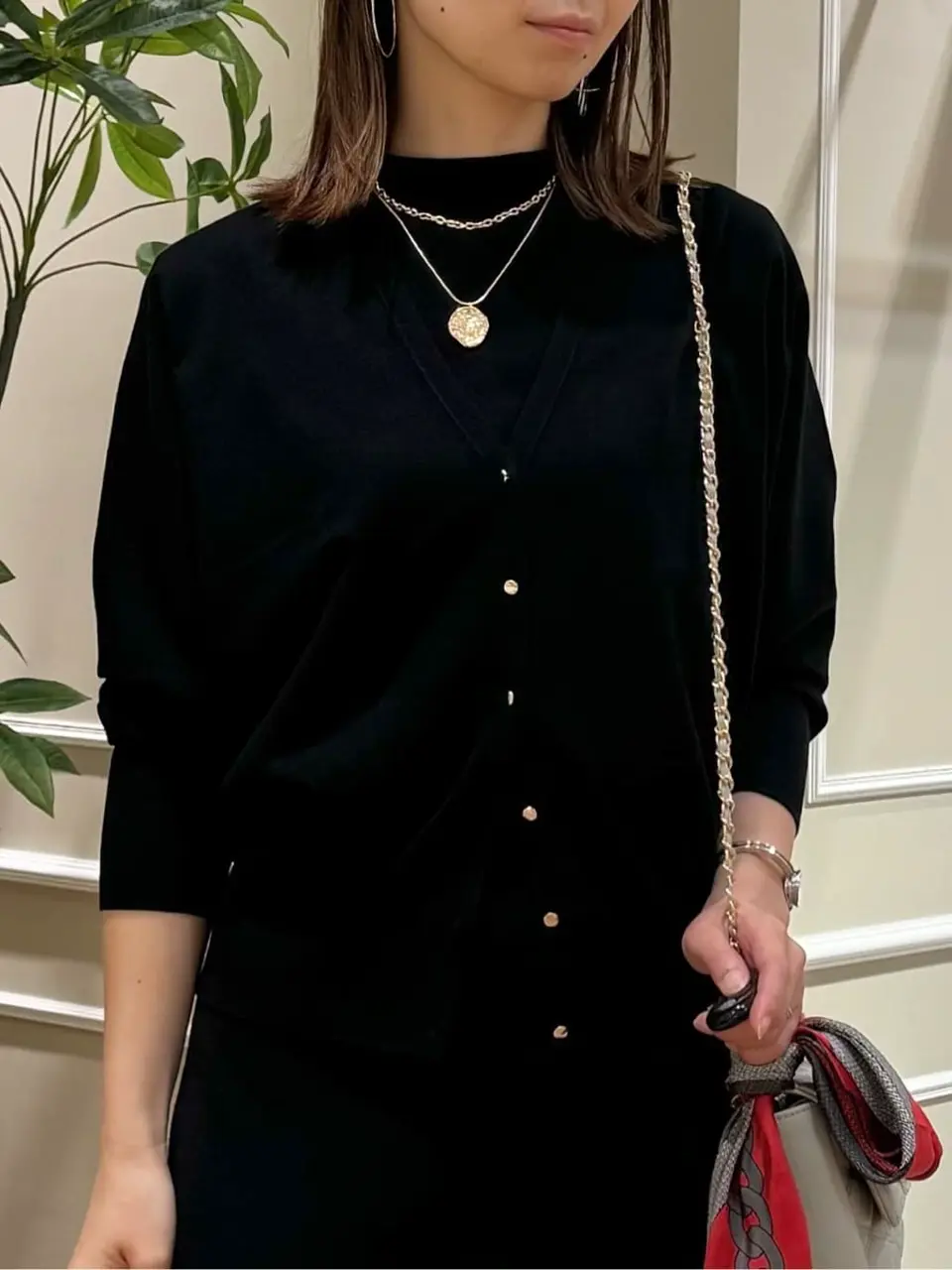 ONWARD CROSSET SELECT KURIYAMA コーディネート画像