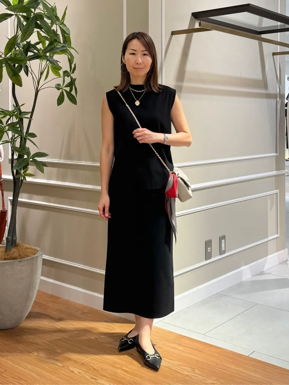 ONWARD CROSSET SELECT KURIYAMA コーディネート画像