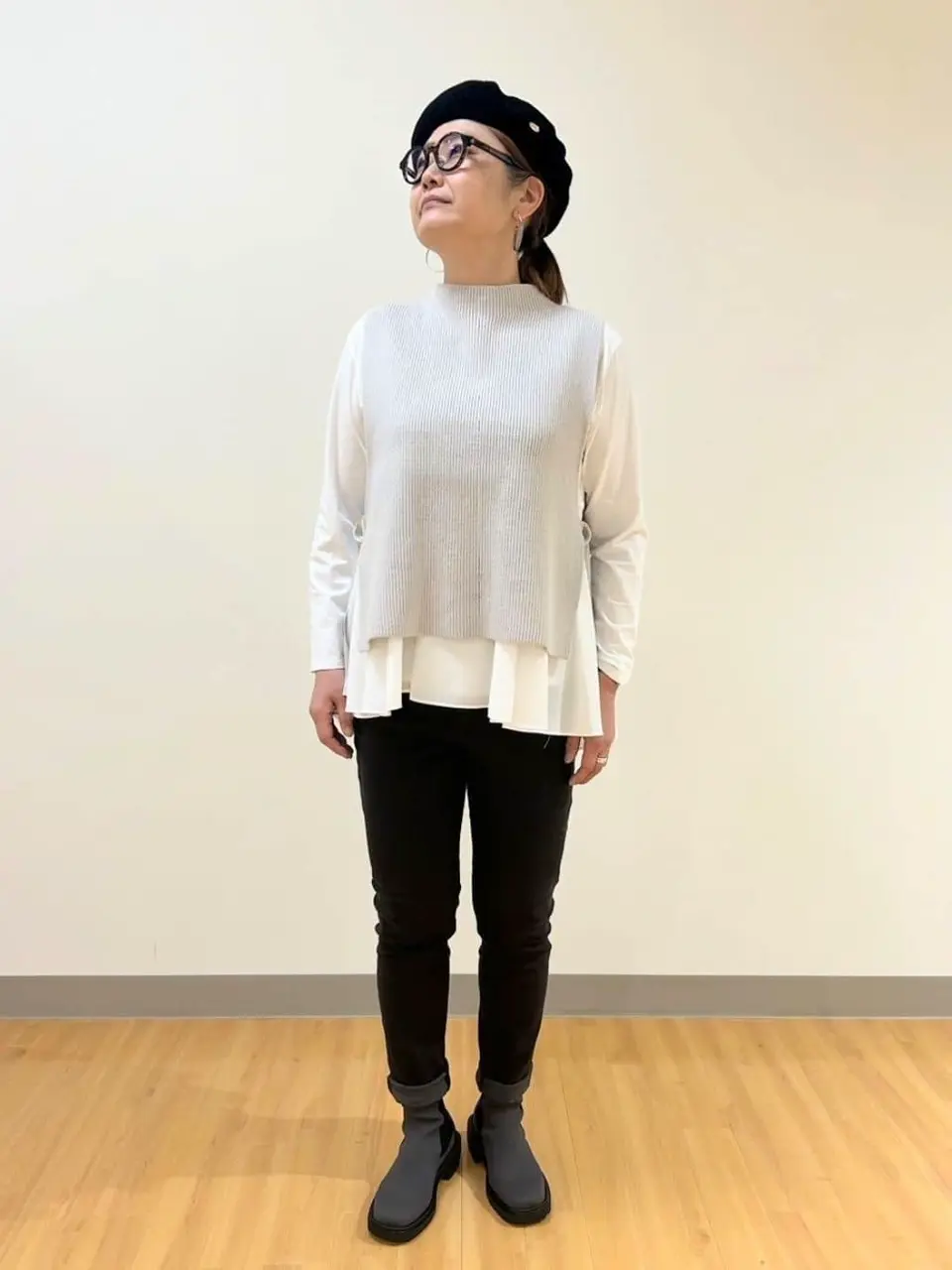 ONWARD CROSSET SELECT nori コーディネート画像