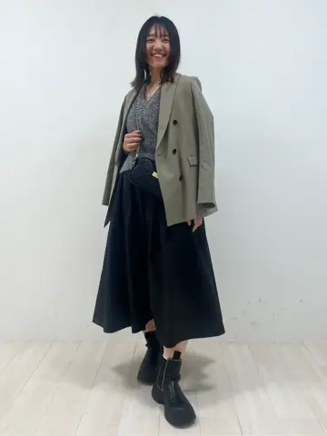 ONWARD CROSSET SELECT 森 コーディネート画像