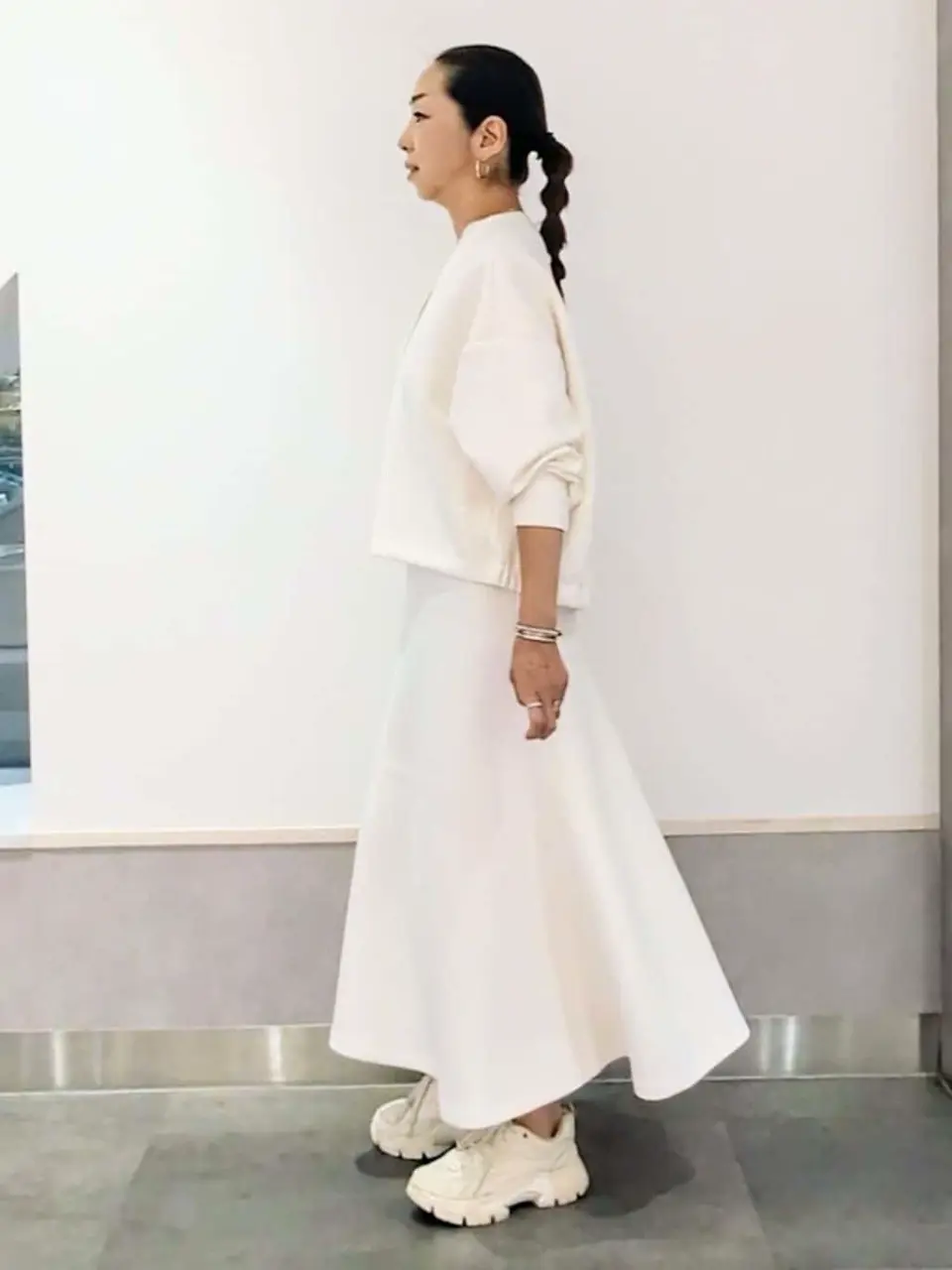 ONWARD CROSSET SELECT niwa コーディネート画像