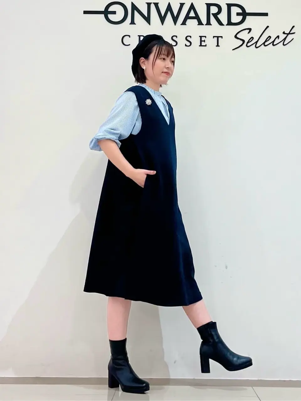 ONWARD CROSSET SELECT スタッフ コーディネート画像