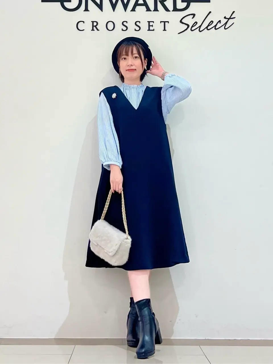 ONWARD CROSSET SELECT スタッフ コーディネート画像