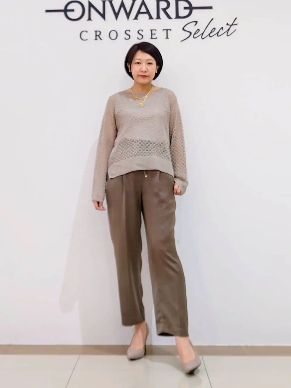 ONWARD CROSSET SELECT スタッフ コーディネート画像