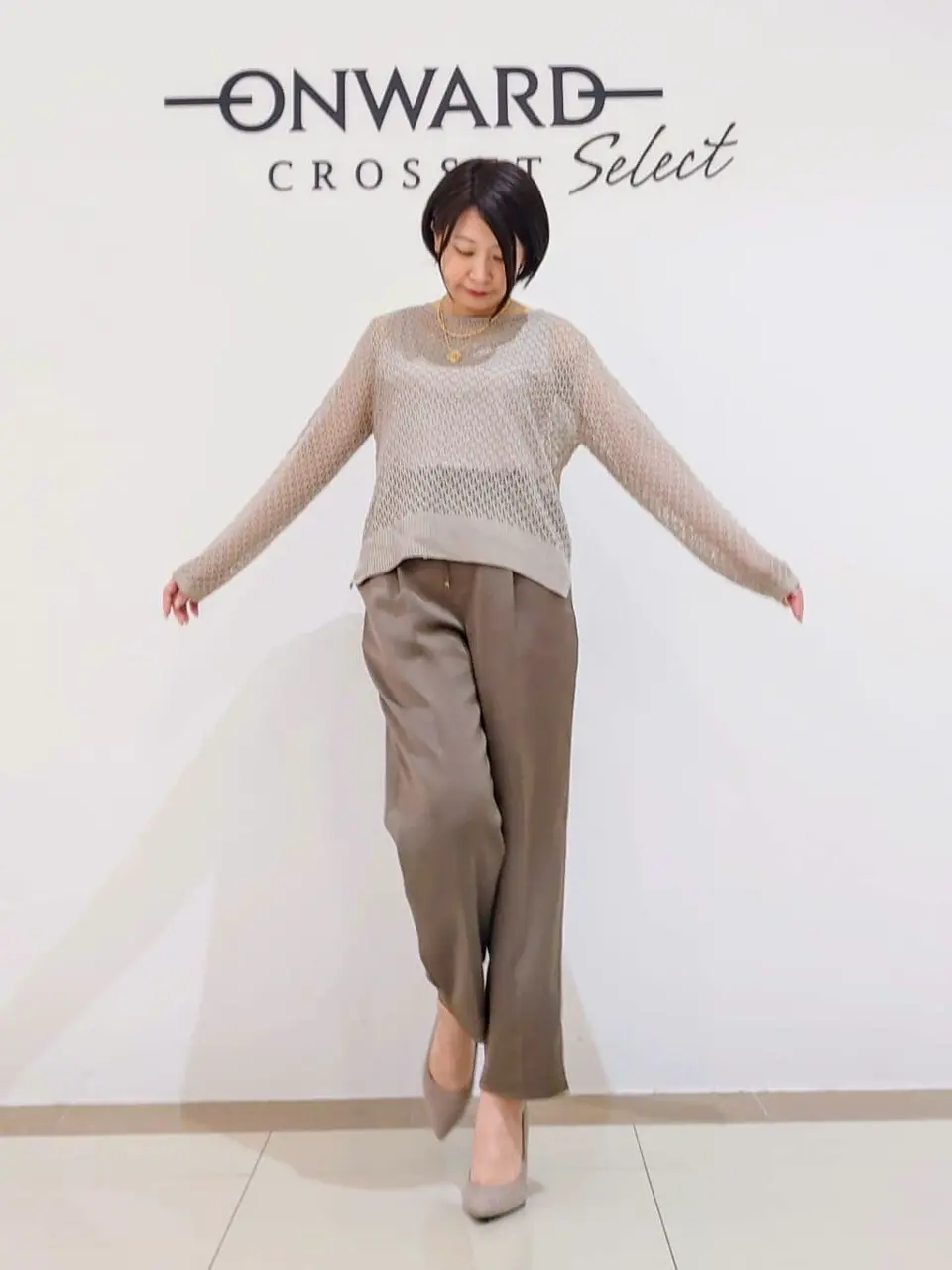 ONWARD CROSSET SELECT スタッフ コーディネート画像