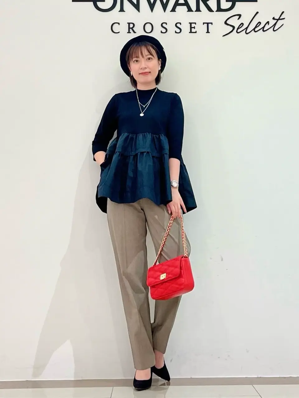 ONWARD CROSSET SELECT スタッフ コーディネート画像