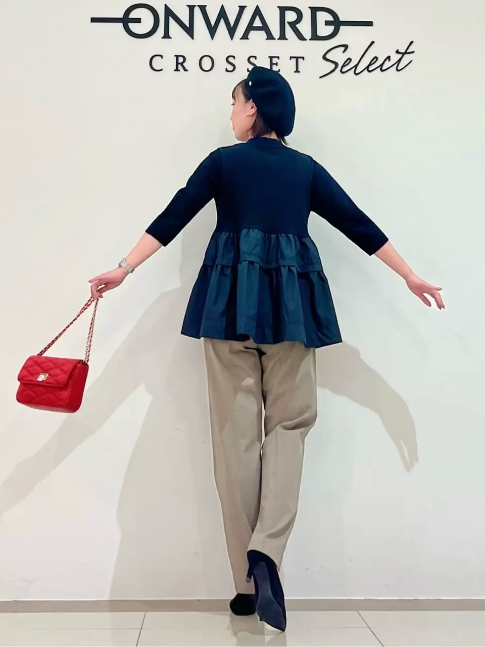 ONWARD CROSSET SELECT スタッフ コーディネート画像