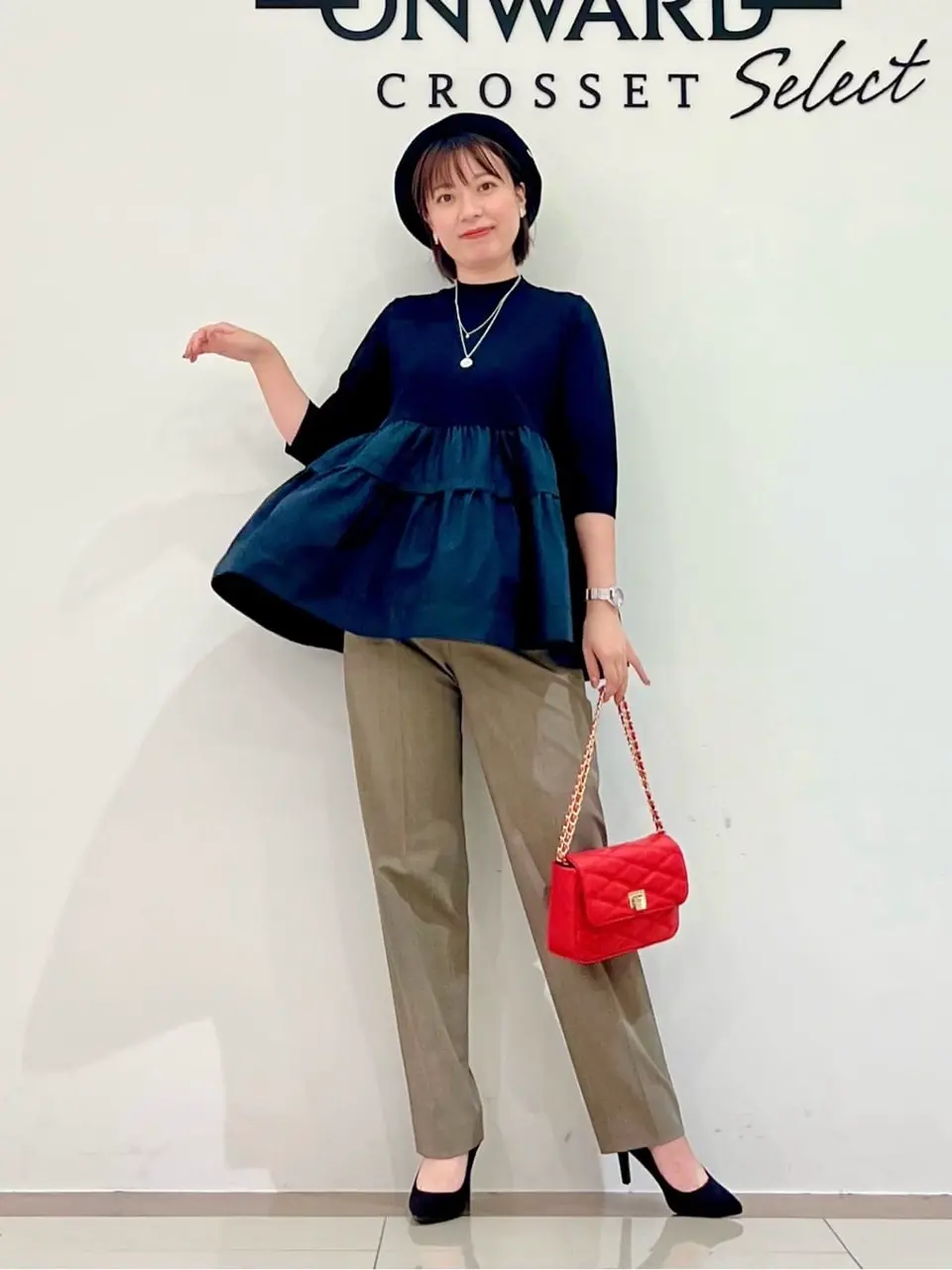 ONWARD CROSSET SELECT スタッフ コーディネート画像