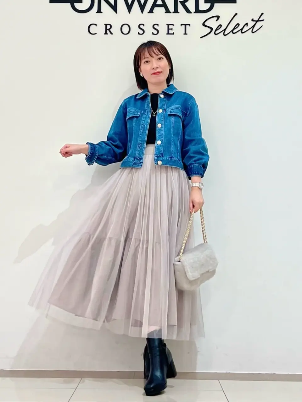 ONWARD CROSSET SELECT スタッフ コーディネート画像