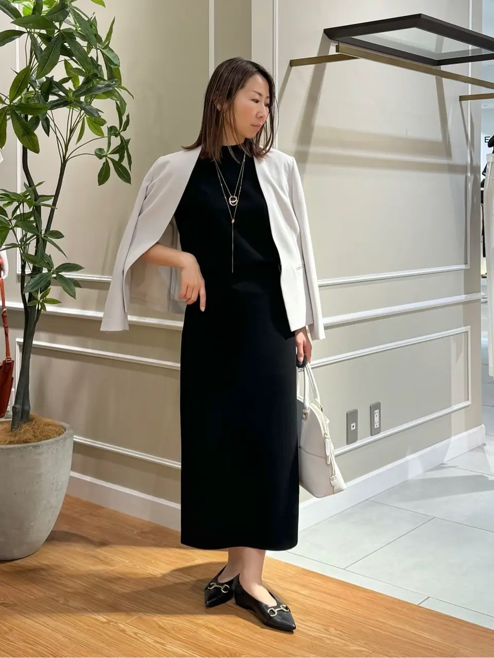 ONWARD CROSSET SELECT KURIYAMA コーディネート画像