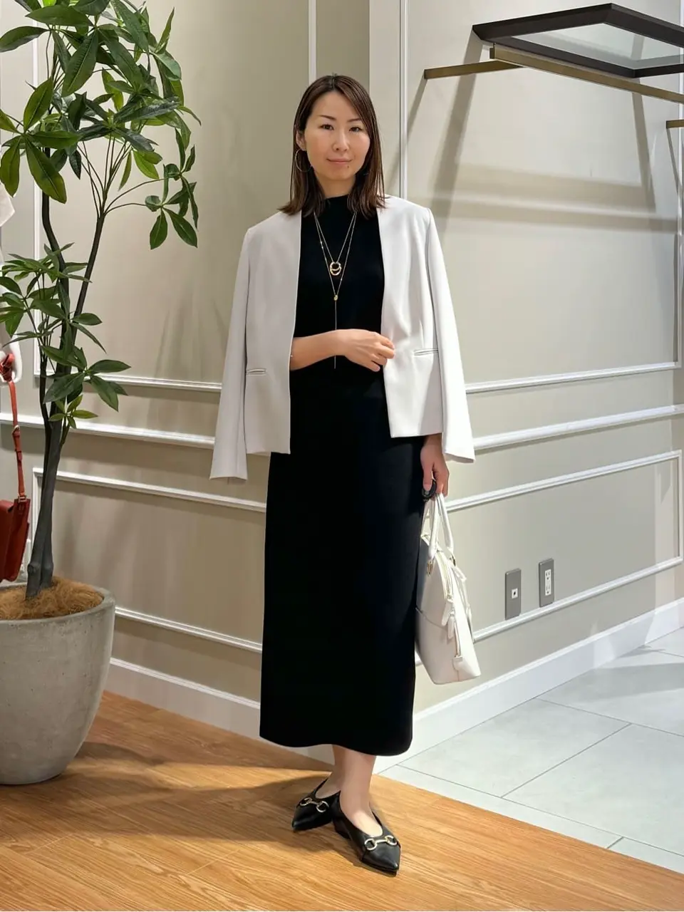 ONWARD CROSSET SELECT KURIYAMA コーディネート画像