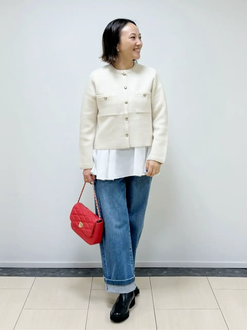 ONWARD CROSSET SELECT 藤川 コーディネート画像