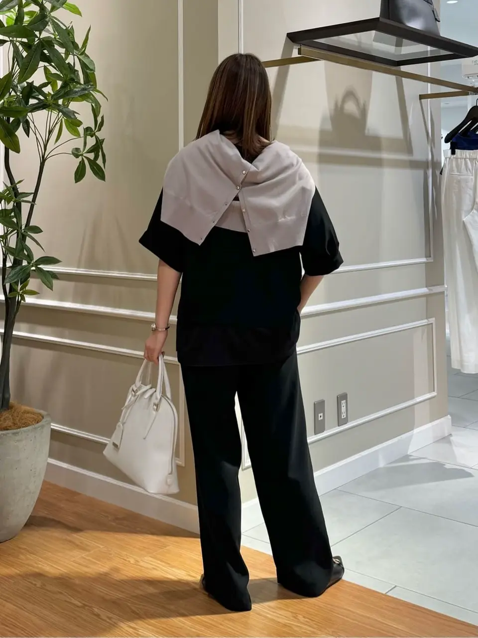 ONWARD CROSSET SELECT KURIYAMA コーディネート画像