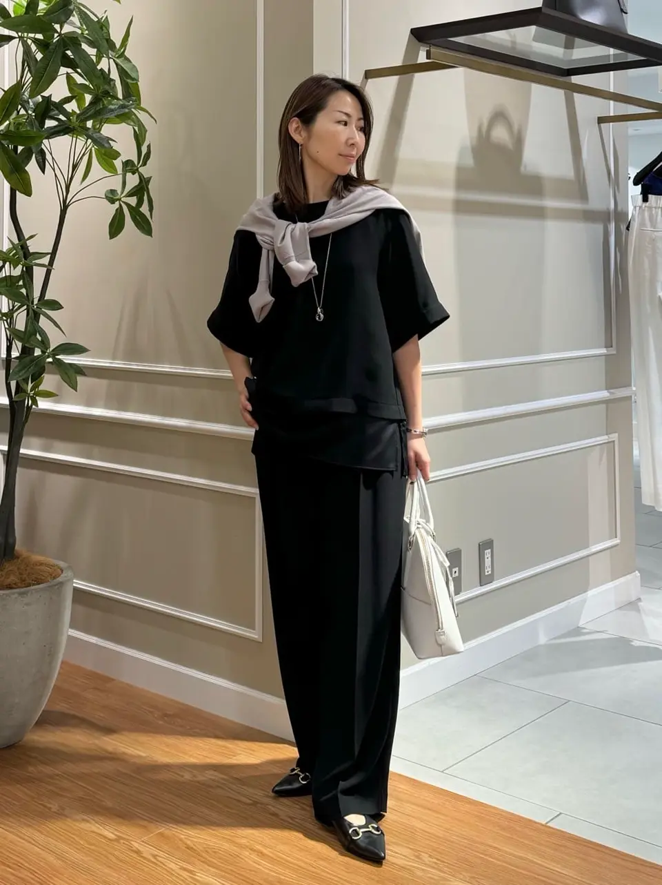 ONWARD CROSSET SELECT KURIYAMA コーディネート画像