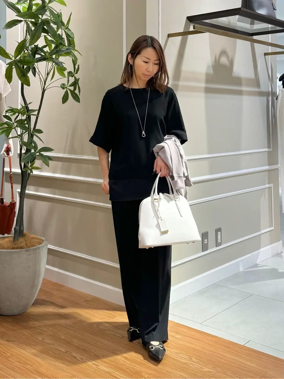 ONWARD CROSSET SELECT KURIYAMA コーディネート画像