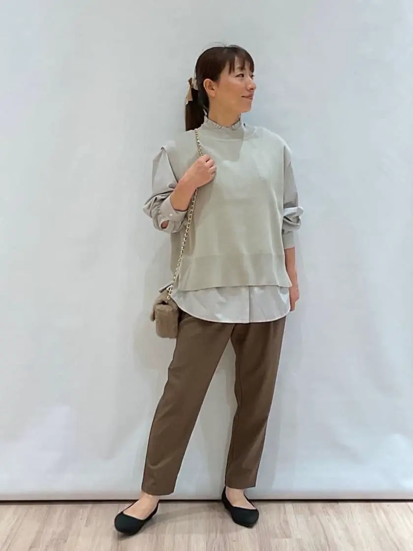 ONWARD CROSSET SELECT 深田 コーディネート画像