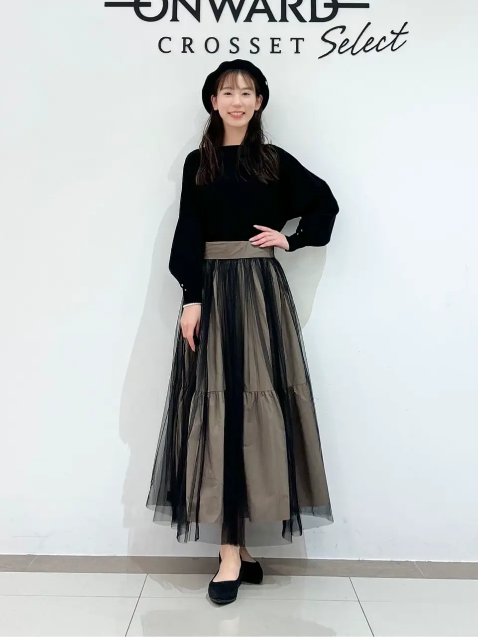 ONWARD CROSSET SELECT スタッフ コーディネート画像