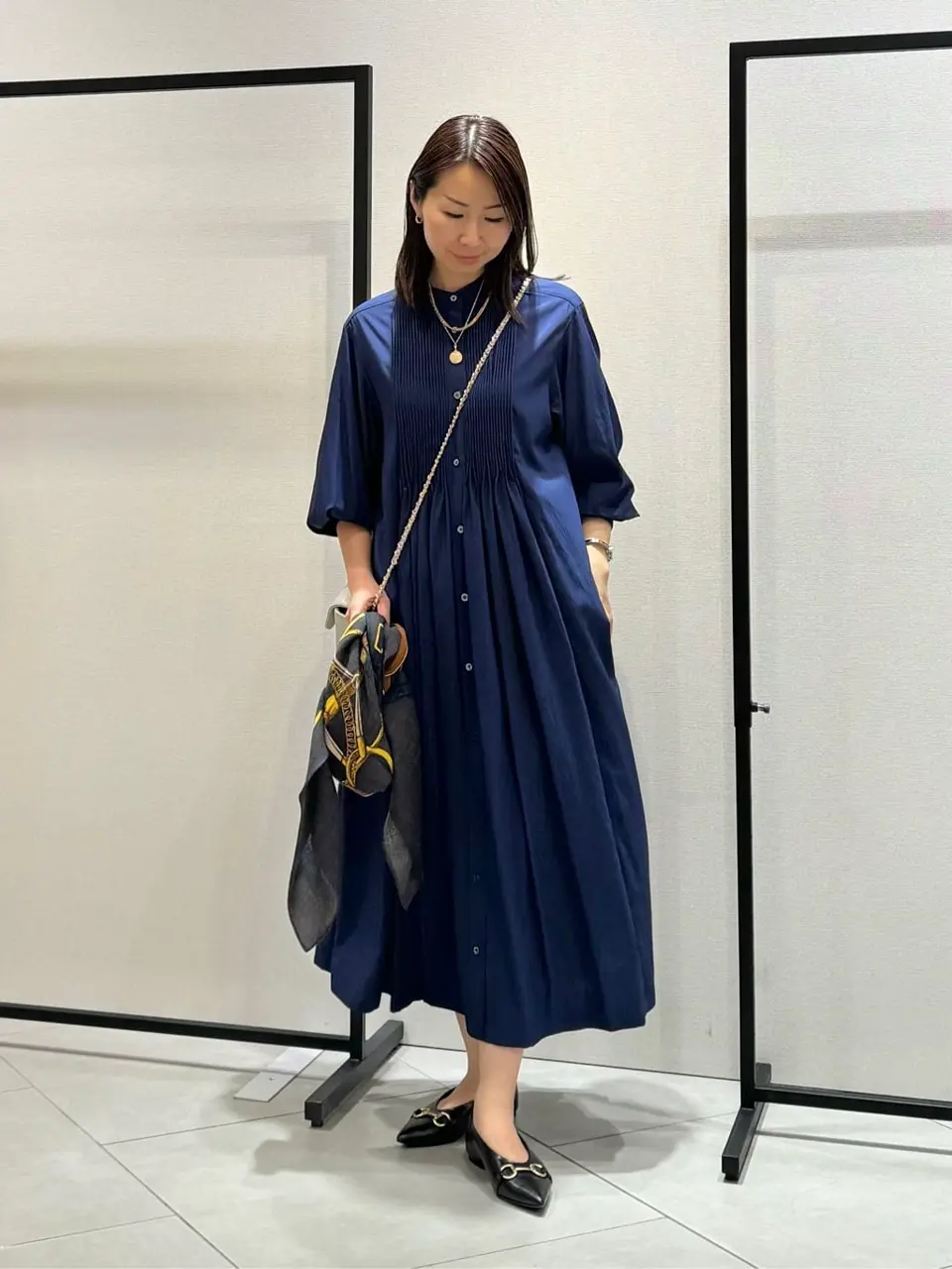 ONWARD CROSSET SELECT KURIYAMA コーディネート画像