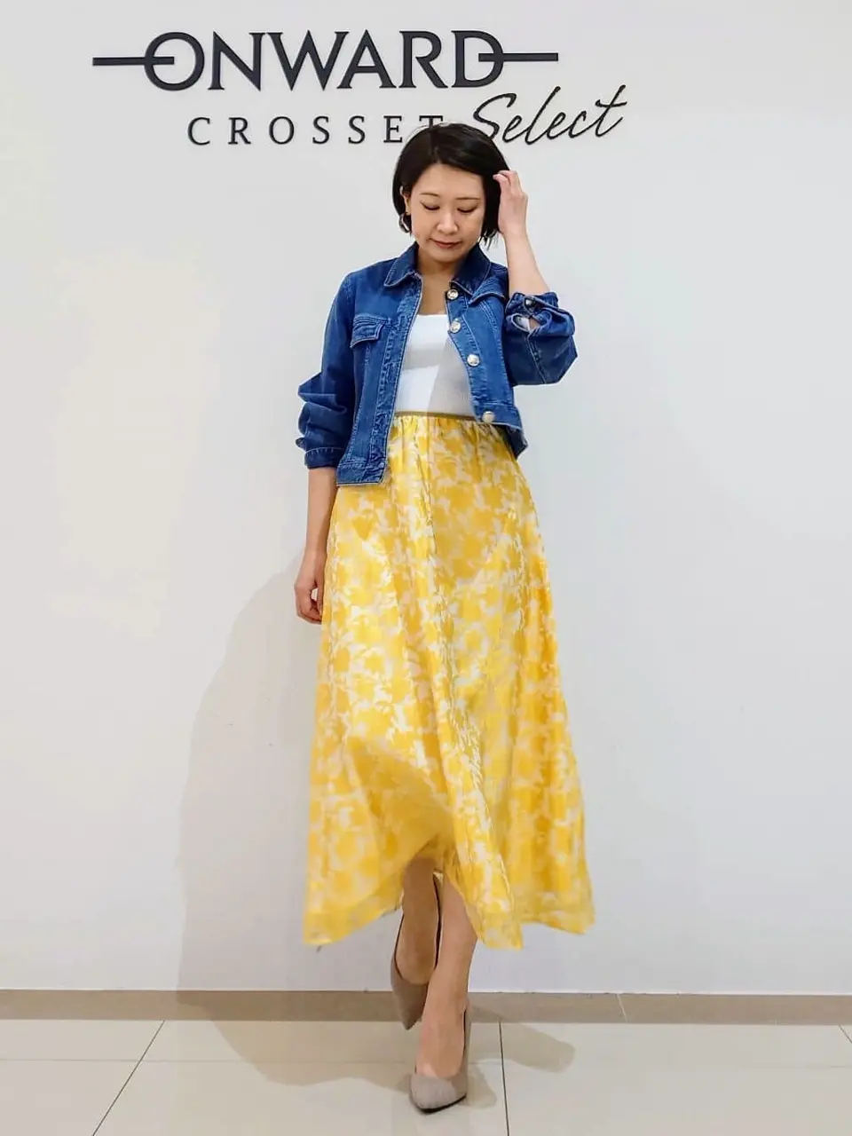 ONWARD CROSSET SELECT スタッフ コーディネート画像